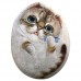 CGAS-CA003 Декоративный камень ручной росписи кошка Китти