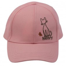 FLC1B-0D Бейсболка с котом-логотипом Henry Cats and Friends