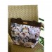 FPT3-8A Женская сумка с потайным внешним карманом с котами Генри